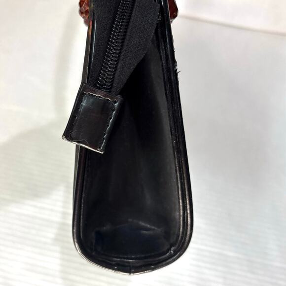 Christmas, Festive Maltese Dog Gold Tassel Beads Tote, Shoulder & Hand Bag - Picture 8 of 9